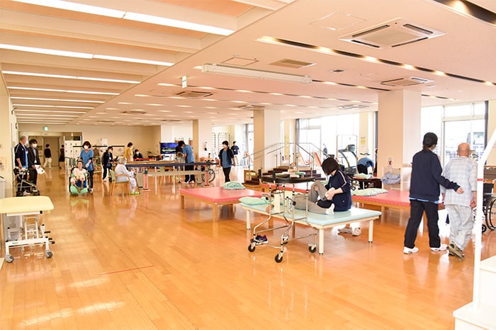 写真：リハビリテーションセンタ―の内観