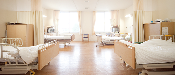 福岡市博多区の新吉塚病院 病室